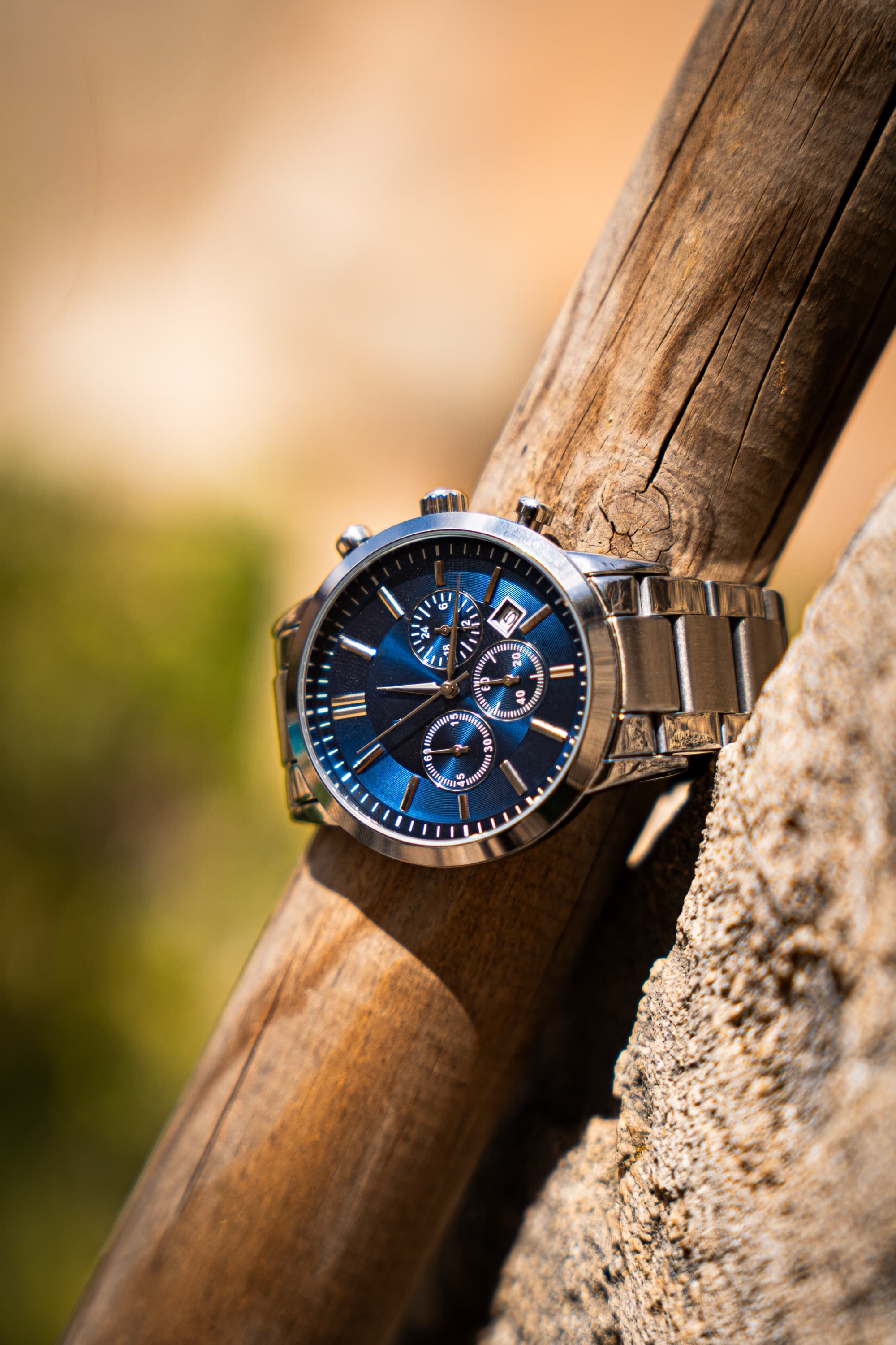 Reloj Daelor Cadran Force azul